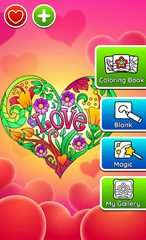 Screenshot 13: Valentines love coloring book