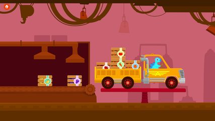 Screenshot 3: Dinosaur Truck: Games for kids