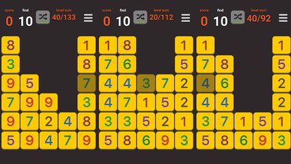 Screenshot 17: Sum X - simple math puzzle