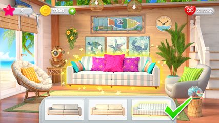 Screenshot 3: Beach Homes Design : Miss Robi