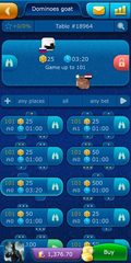 Screenshot 3: Dominoes LiveGames - free online game