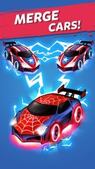 Screenshot 24: Merge Neon Car: Idle Car Merge