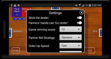 Screenshot 6: Euchre Card Classic