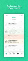 Screenshot 1: Teamy: app for sports teams