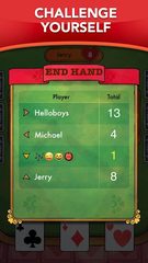 Screenshot 4: Hearts - Card Game Classic