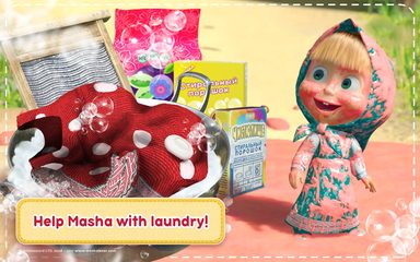 Screenshot 9: Masha and the Bear: House Cleaning Games for Girls