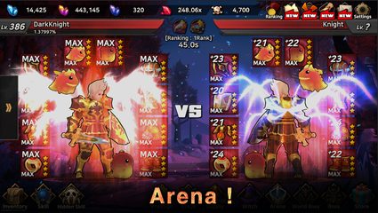 Screenshot 5: Dark Knight : Idle RPG game