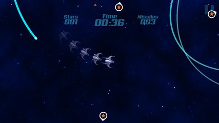 Screenshot 3: Missile Escape: Space