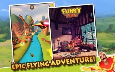 Screenshot 1: Funny Wings VR