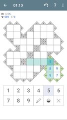 Screenshot 1: Kakuro (Cross Sums) - Classic