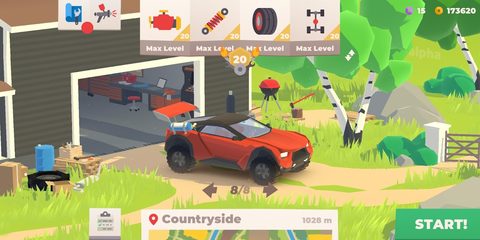 Screenshot 3: Hillside Drive: car racing