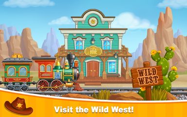 Screenshot 6: Train Games for Kids: station