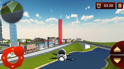 Screenshot 4: Drone Taxi & Flying Rescue Car 4+