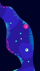 Screenshot 1: Ordia - One finger platformer