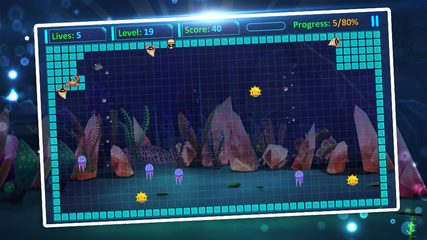 Screenshot 1: Mr Super Fish: Star Hero Fill