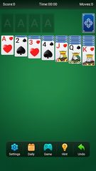 Screenshot 1: Solitaire Lite