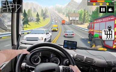 Screenshot 2: Cargo Delivery Truck Games 3D