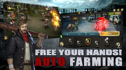 Screenshot 2: Zombies Crisis：Fight for Survival RPG