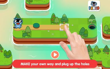 Screenshot 1: Pango One Road : logical maze