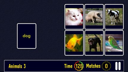 Screenshot 3: Match Up Learn English Words -Vocabulary Card Game