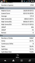 Screenshot 8: Bowling Scorer Free