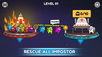 Screenshot 1: Impostor Rescue
