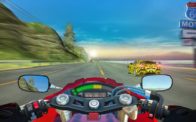 Screenshot 3: Moto Rider USA: Traffic Racing