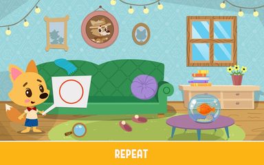Screenshot 5: Learn colors and shapes, 123 numbers for kids!