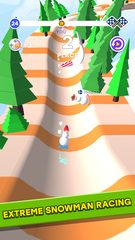 Screenshot 5: Snowman Race 3D PRO