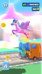 Screenshot 2: Unicorn Run - Race Horse Games