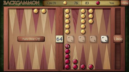 Screenshot 3: Backgammon