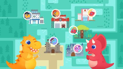 Screenshot 2: Dinosaur City - Game for Kids