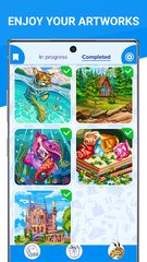 Screenshot 4: Happy Canvas™: Color by Number