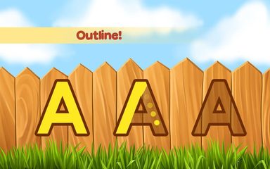 Screenshot 3: Alphabet ABC! Learning letters! ABCD games!
