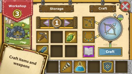 Screenshot 3: Griblers - rpg offline turn ba
