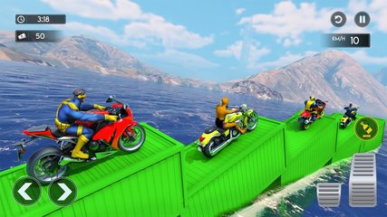 Screenshot 9: Superhero Bike Stunt 3D Games