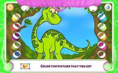 Screenshot 14: Connect the Dots  - Dinosaurs