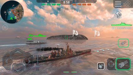 Screenshot 9: Warships Universe Naval Battle