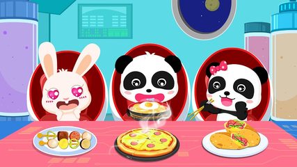 Screenshot 5: Little Panda's Space Kitchen