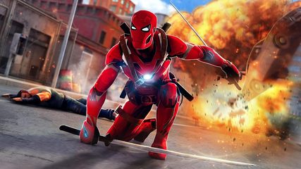Screenshot 1: Ninja Superhero Fighting Games