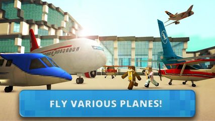 Screenshot 7: Airport Craft: Fly Simulator Boys Craft Building