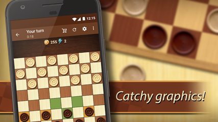 Screenshot 1: Checkers - strategy board game