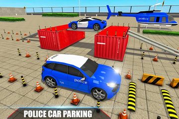 Screenshot 3: Modern Police Car Parking 2021: Car Parking Games