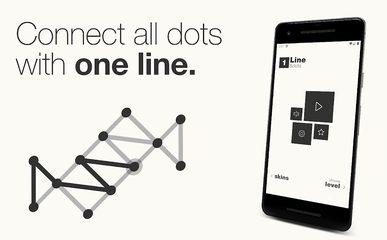 Screenshot 11: 1Line & dots. Puzzle game.