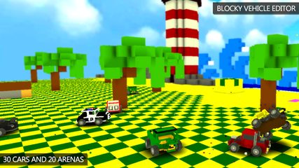 Screenshot 3: Blocky Demolition Derby