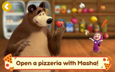 Screenshot 12: Masha and the Bear Pizza Maker