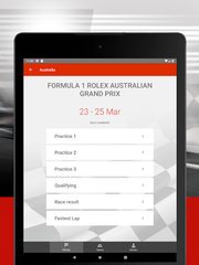 Screenshot 14: Formula 2021 Calendar & Standings