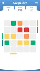 Screenshot 2: SwipeOut · The Addictive Swipe