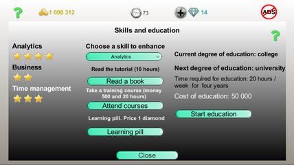 Screenshot 22: Business strategy 2