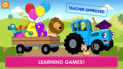 Screenshot 1: The Blue Tractor: Toddler Game
